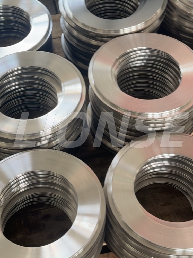 CNC 加工ソリッドステンレス鋼平形ガスケット