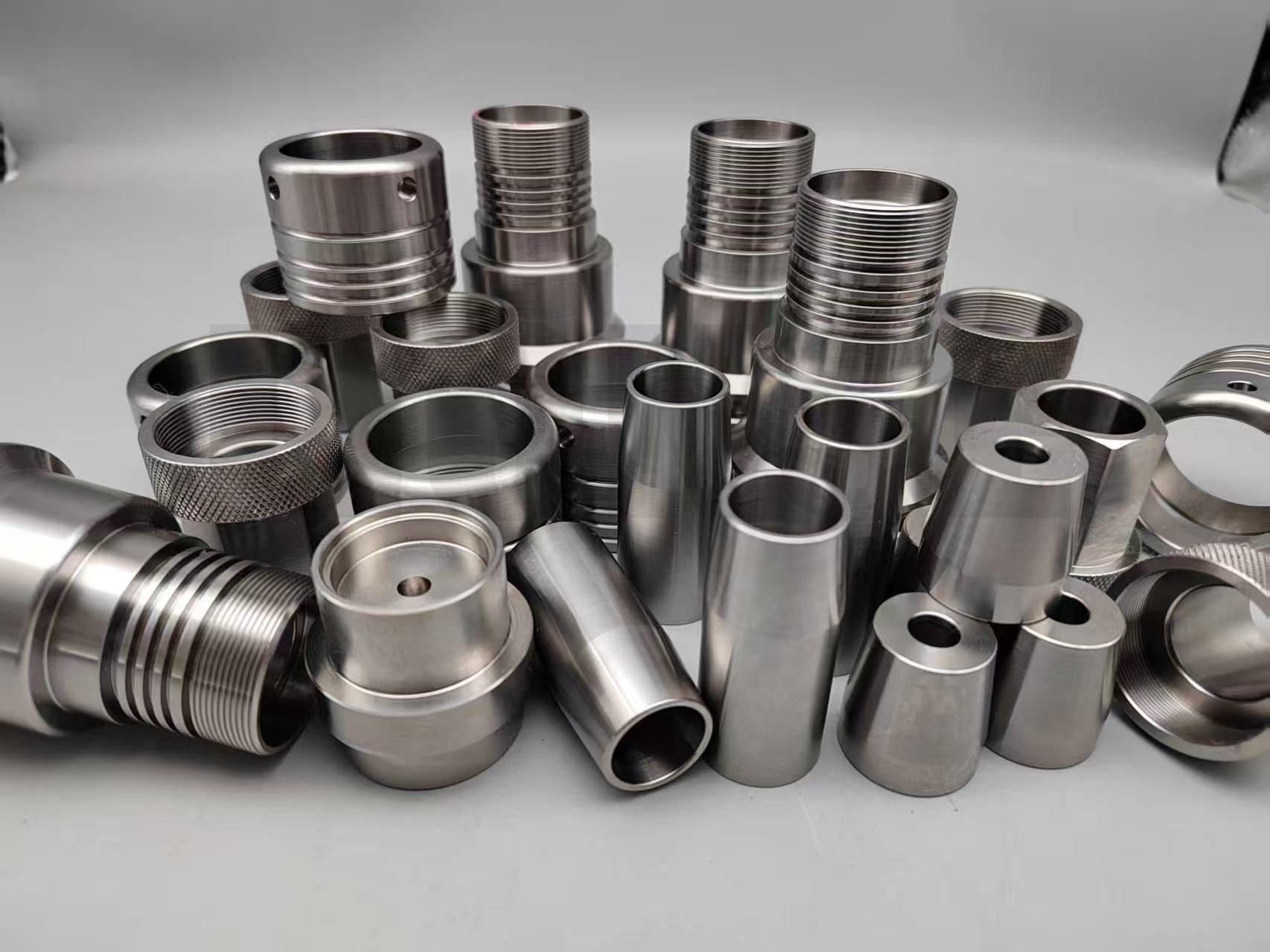 Grade 5 Titanium CNC Milling Threaded Adapter