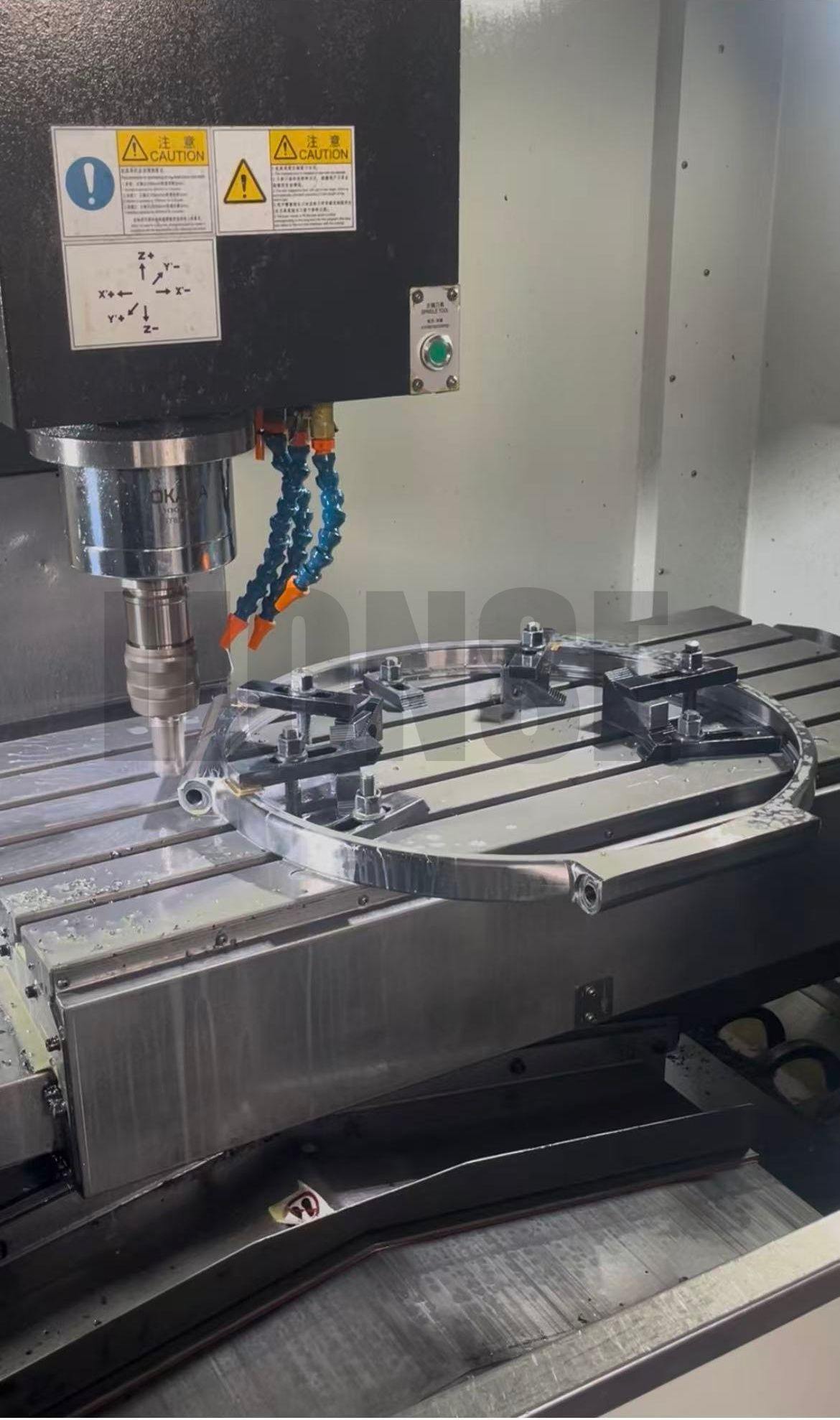 大口径ステンレス鋼マルチグルーブロックリングカスタムラグ